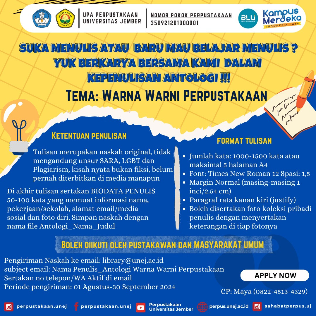 Langkah-Langkah Yang Perlu Dipersiapkan Dalam Kepenulisan Antologi